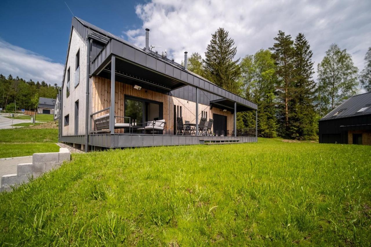 Holiday House U Hajenky 11P Lipno Home ليبنو ناد فلتافو المظهر الخارجي الصورة