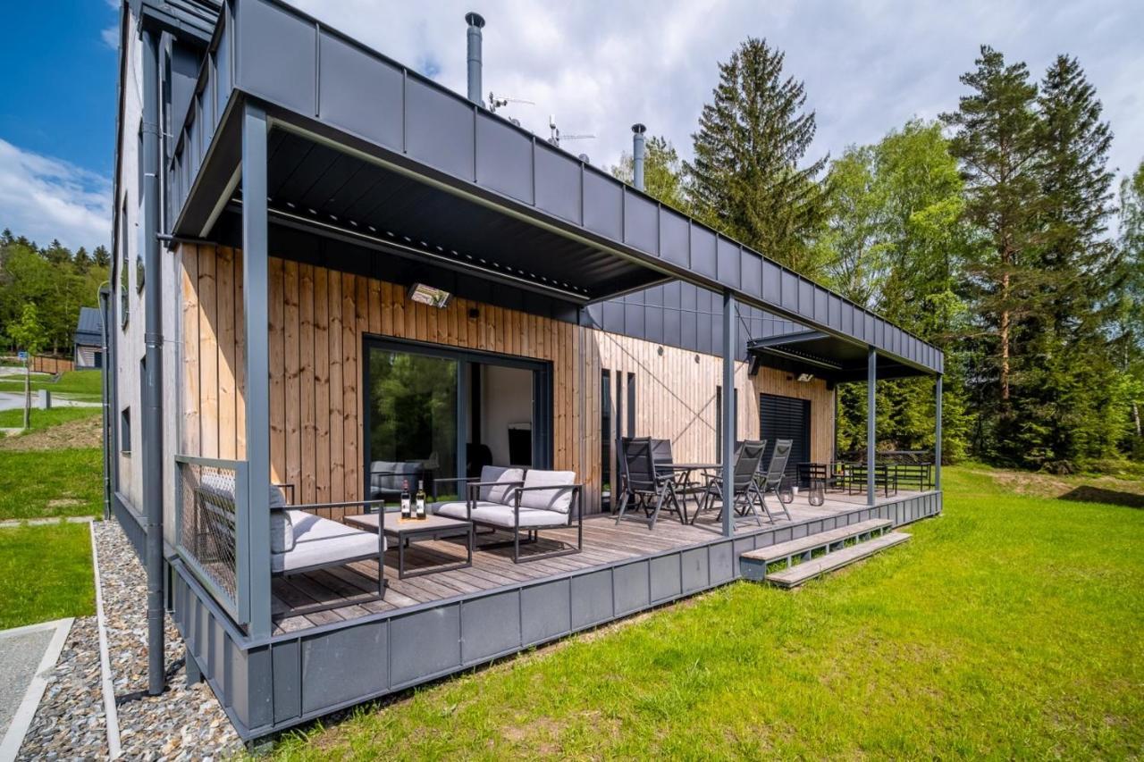 Holiday House U Hajenky 11P Lipno Home ليبنو ناد فلتافو المظهر الخارجي الصورة